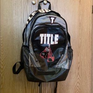 Title Boxing backpack